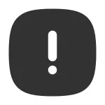 Alert Square SVG Icon